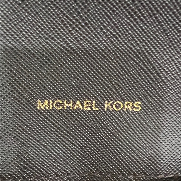 Michael Kors Dark Brown Wallet with Gold Logo - Picture 8 of 13